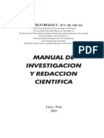 Manual de Investigacion y Redaccion Cientifica