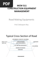 MCM 511 - Road Making Equipments