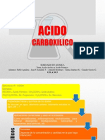AcidoAcetico y Formico
