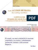 El �mbito del c�lculo econ�mico - De Mises, ACCI�N HUMANA.pptx