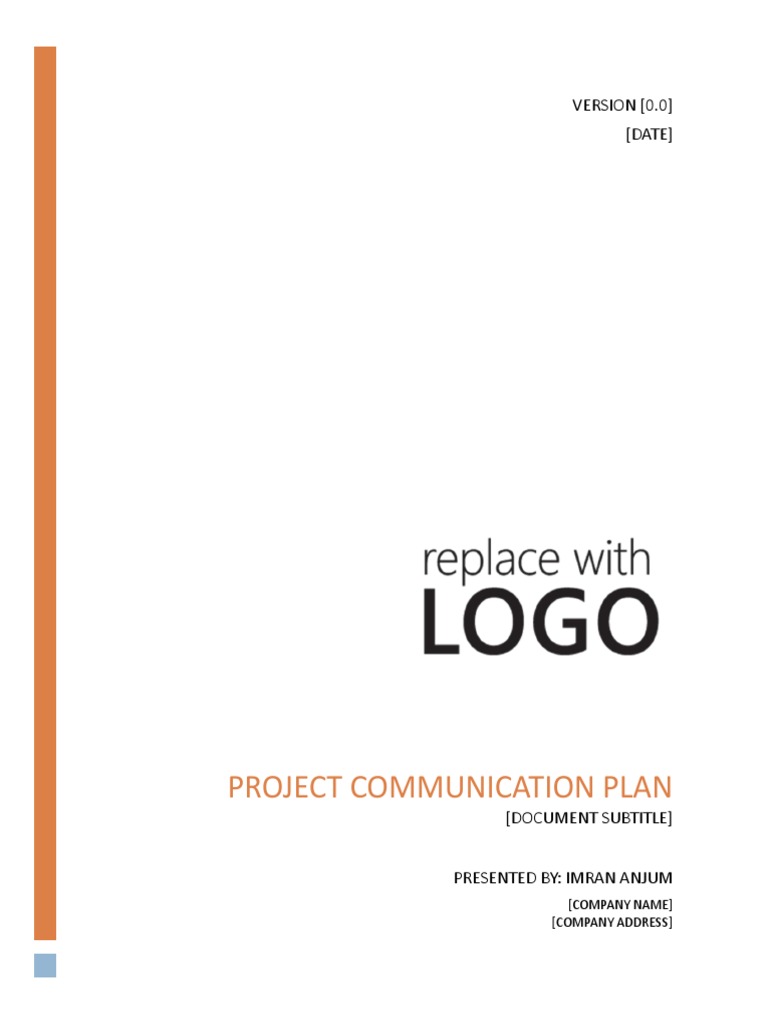 Project Communication Plan | PDF