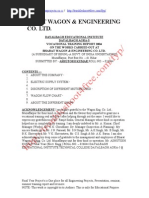 Download Vocational Report Bharat Wagon by Rajdeep Sikdar SN174242692 doc pdf