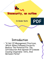 Bio Security, An Outline