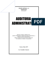 Auditoria Administrativa 2007 (Lic. Camacaro)