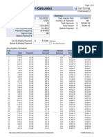 Simple Interest Loan Calculator