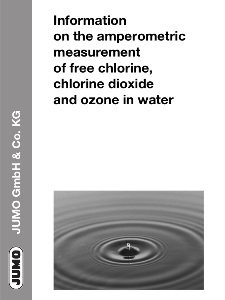 Measurement Free Chlorine, Chlorine Dioxide N Ozone in Water PDF Chlorine Ozone