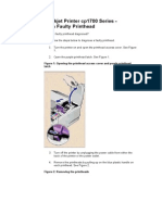 Business Inkjet Cp1700 Faulty Printhead Diagnosis