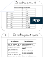 Cours Nombres Ce1