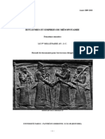 Programme UE Royaumes Et Empires de Mésopotamie Fascicule S2