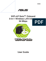 Asus P5WDH-Deluxe WiFi Manual