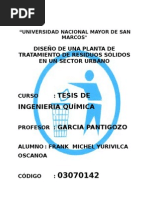Download PLAN DE TESIS DISEO DE UNA PLANTA DE TRATAMIENTO DE RESIDUOS SLIDOS EN UN SECTOR URBANO by ING JOSE MANUEL GARCIA PANTIGOZO SN17428669 doc pdf