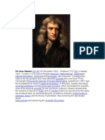 Sir Isaac Newton