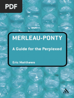 Download Merleau-Ponty A Guide for the Perplexed by Eric Matthews SN17429582 doc pdf