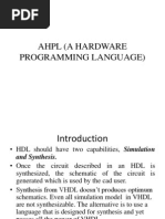 A Hardware Programming Language