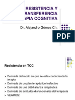 RESISTENCIA Y CONTRATRANSFERENCIA EN TERAPIA COGNITIVA.ppt