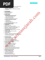 Contoh folio Masjid Kapitan Keling 2009