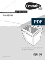 LIE15510PBB Manual Lavadoras