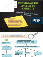 Transparencia en Las Organizaciones