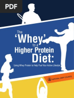 Download The whey to a higher protein diet Using whey protein to help fuel your active lifestyle  by National Dairy Council SN17433068 doc pdf