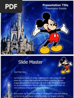 Download Mickey Mouse Powerpoint Template by Presentation Templates SN174336203 doc pdf