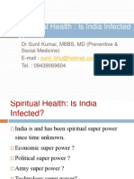 Spiritual Health Revised