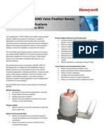 Honeywell Sensing Xyr6000 Valve Position Sensor Productsheet