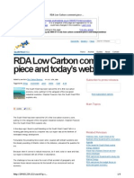 SWRDA Press Release Before and After - low carbon comment piece and today’s webinar « swrda