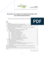 Biotecnología Industrial: Agenda de Investigación Estratégica