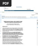 Addendum Perjanjian Konsorsium - Pembagian Lingkup Kerja