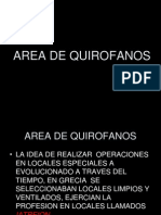 Area de Quirofanos