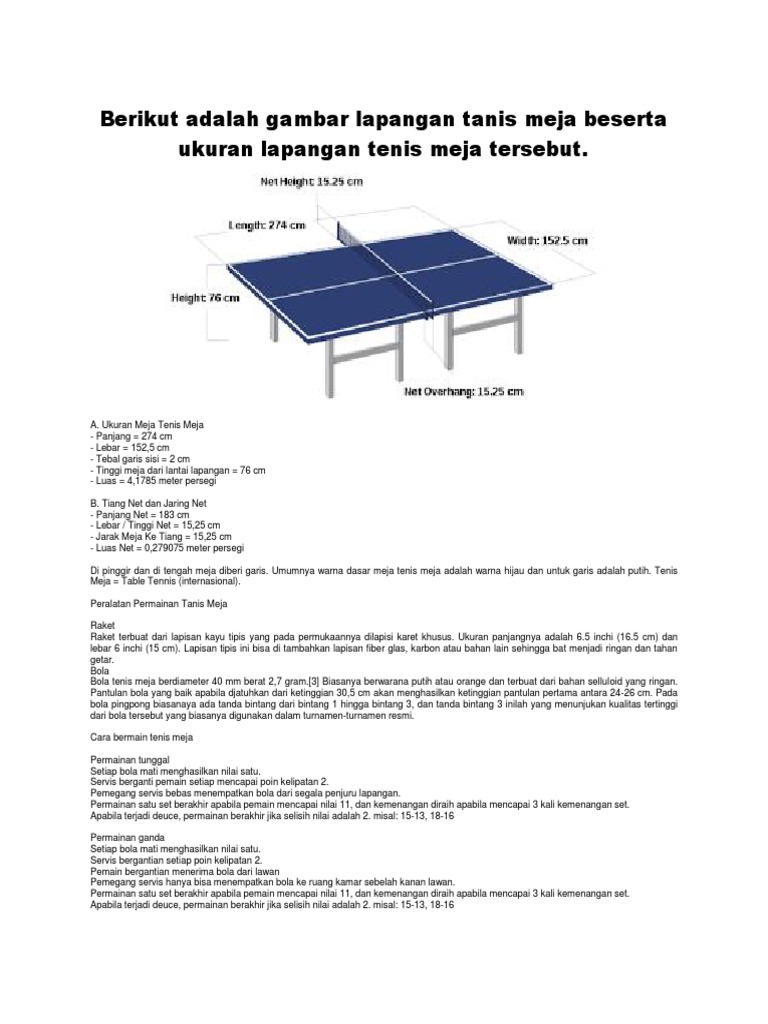 Meja Ping Pong