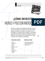 Revestir Piso Con Microcemento PDF