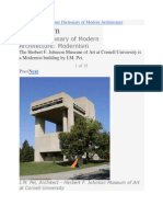 Modernism: Picture Dictionary of Modern Architecture: Modernism