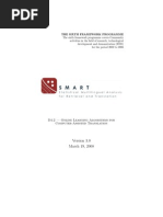 Download Online Learning Algorithms for Computer- Assisted Translation - SMART consortium by mnenova SN17439304 doc pdf