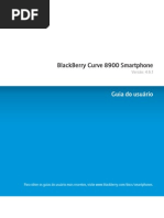 Smartphone RIM Blackberry Curve 8900 - Manual