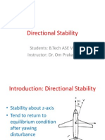 Directional Stability