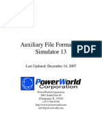 Auxiliary File Format 13