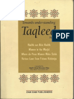 Towards Understanding Taqleed Part 2