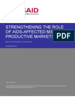 mR 27 - Strengthening the Role of AIDS-Affected MSEs in Productive Markets