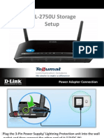 DSL-2750U Storage Setup