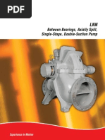 Flowserve LNN Split Case Pump Overview | PDF | Bearing (Mechanical) | Pump