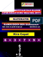 Kira Cepat Matematik Sekolah Rendah