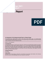 Climate change - synthesis report