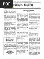 Functional Equations in Olympiads | PDF