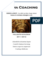 Coach Képzés Hallgatói Katalógus