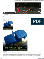 Download Cara Pasang Relay untuk Klakson_ Lampu Tambahan revised _ Tips Otomotif saft7pdf by yukaokto2 SN174425378 doc pdf
