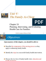 Nursing Process Applied to Family