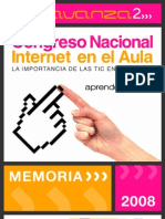 Memoria - Congreso Internet en El Aula