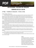 DEVOCIONAL 100 DIAS DE ORAÇÃO