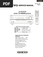 Download Onkyo TX-SR608 Service Manual by pw12f338c SN174432500 doc pdf